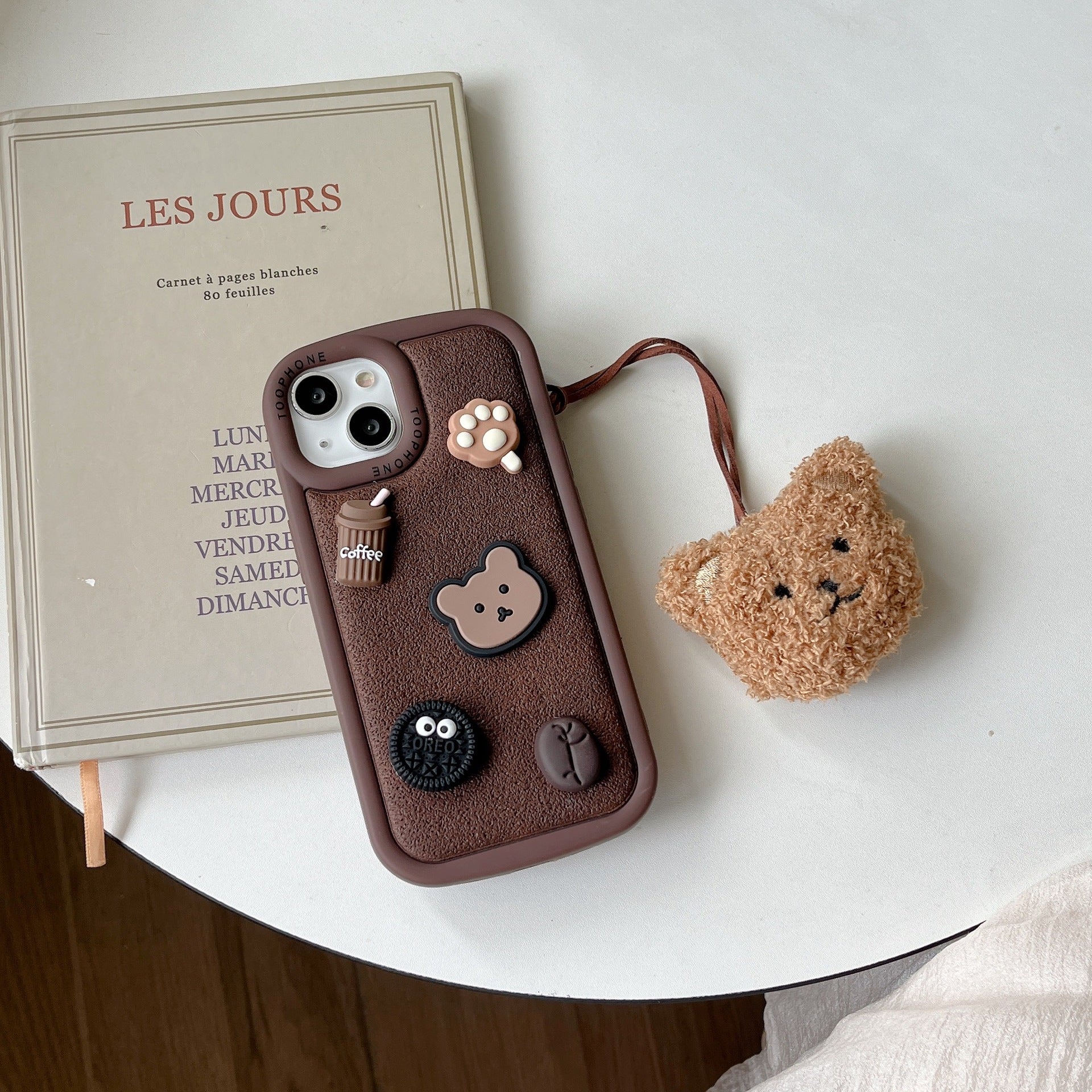 Mocha Teddy Case