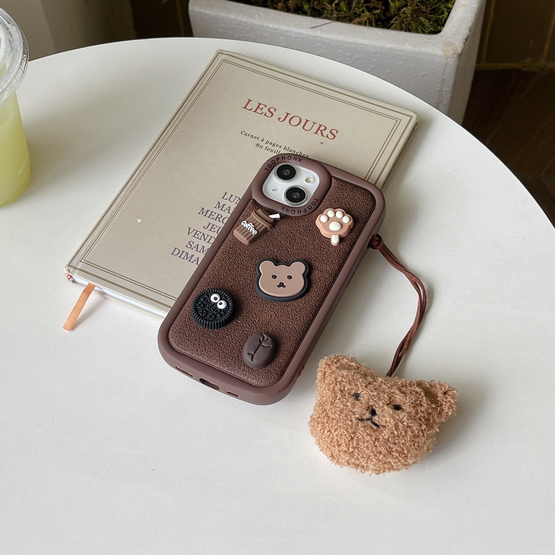 Mocha Teddy Case