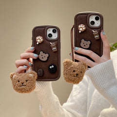 Mocha Teddy Case