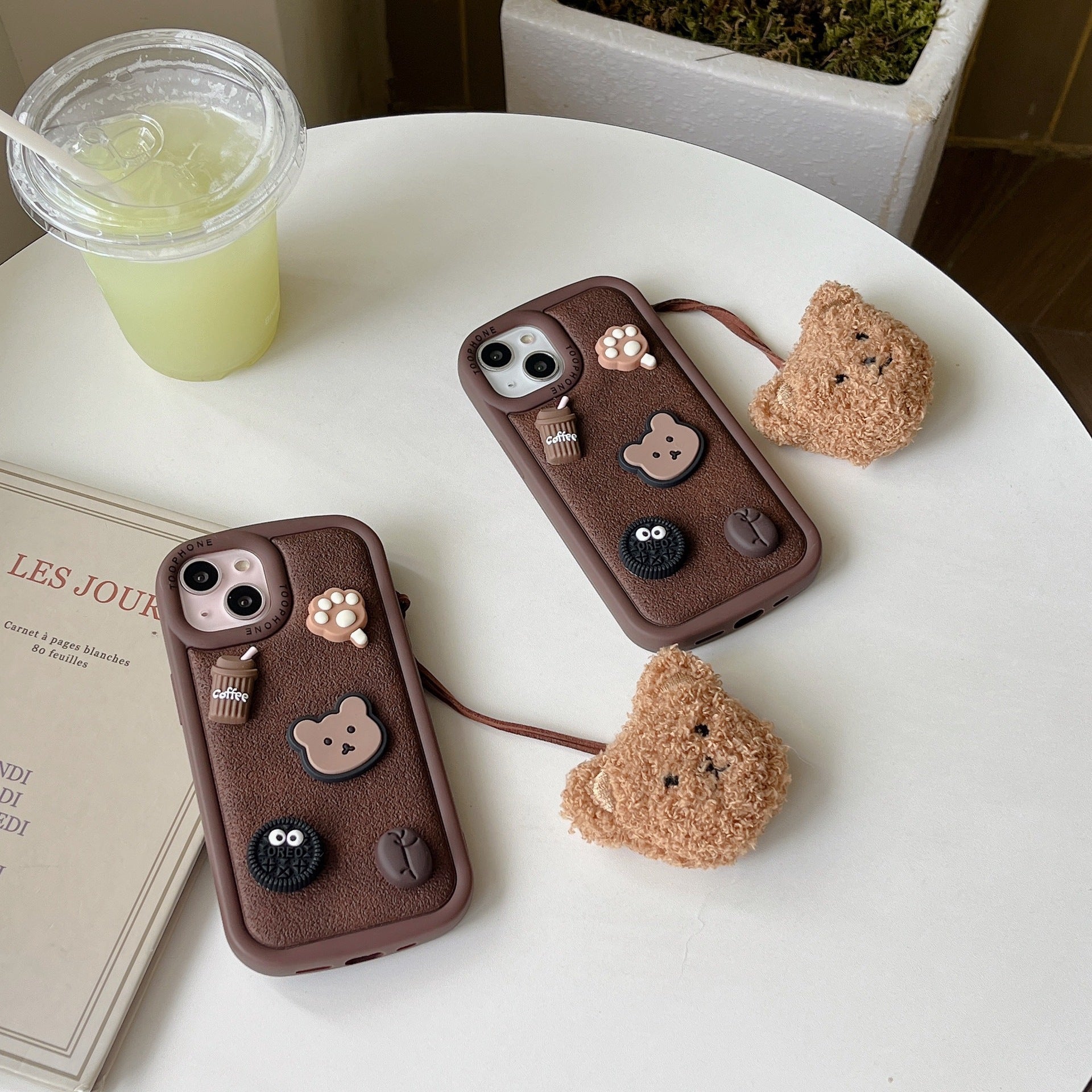 Mocha Teddy Case