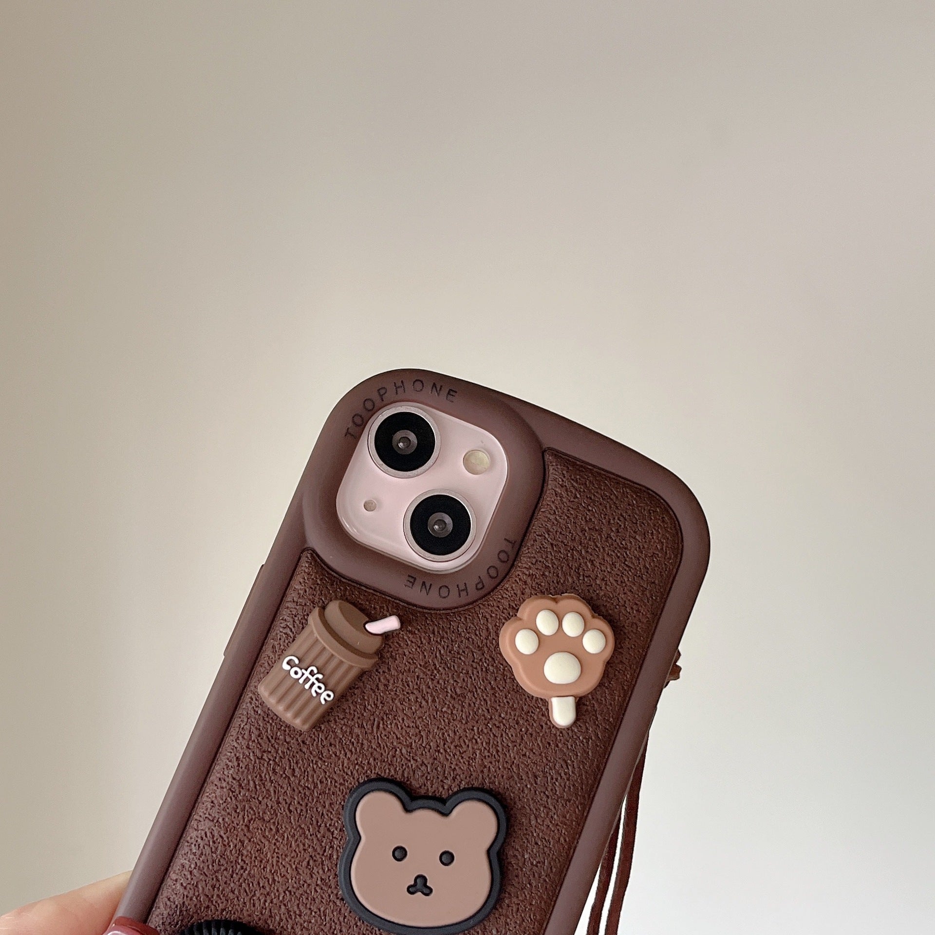 Mocha Teddy Case