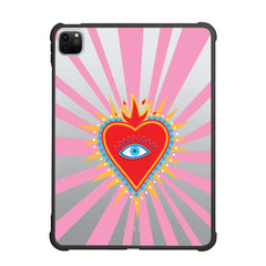 Pink Flaming Heart