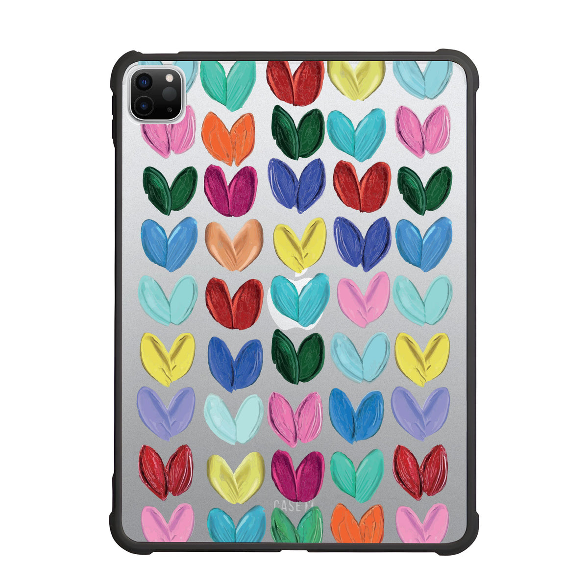 Painted Hearts Pattern