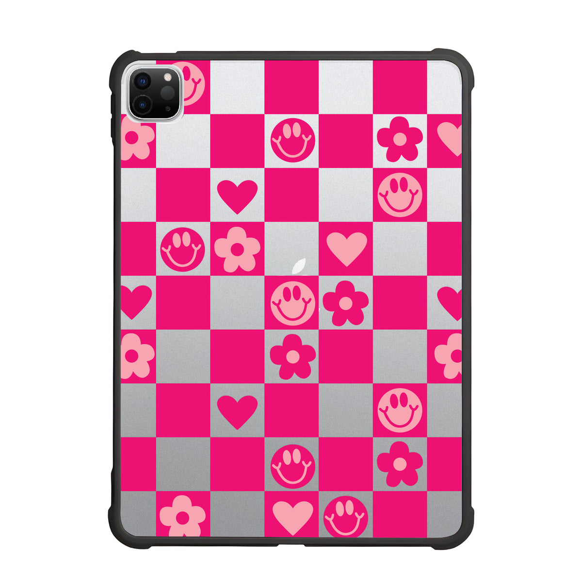 Smiley Pink Checker