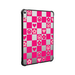 Smiley Pink Checker