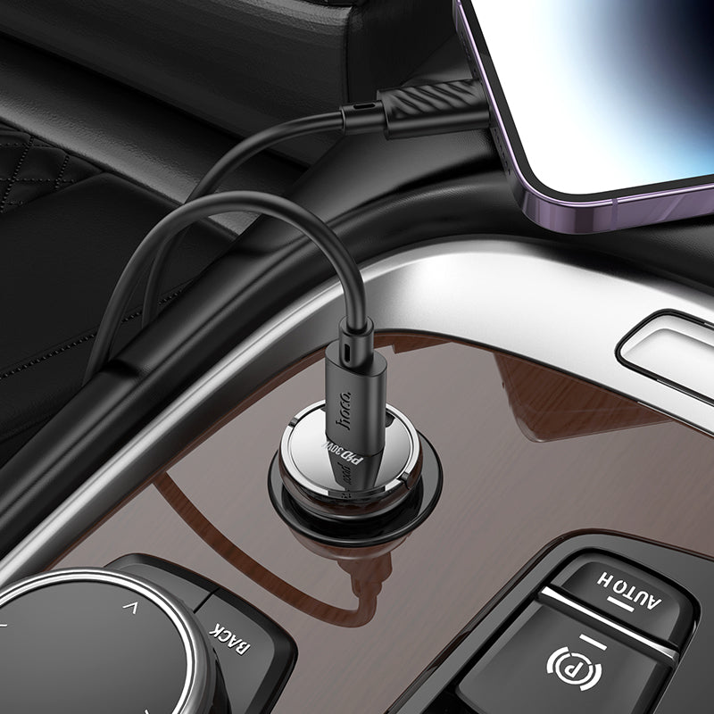 Hoco Metal Dual Port Car Charger