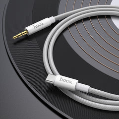 Hoco AUX Cable with Type-C to 3.5mm