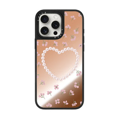 Floral Pearl Heart