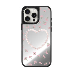 Floral Pearl Heart