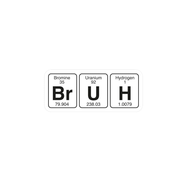 Bruh Periodic Element