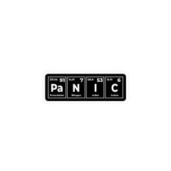 Panic Periodic Element