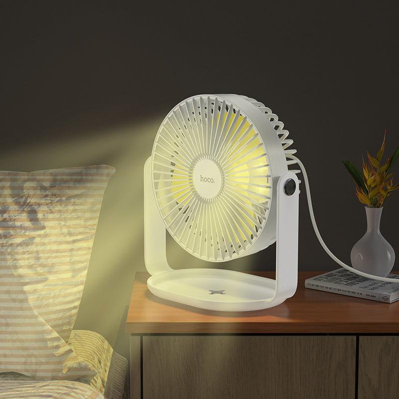 HOCO multifunctional powerful desktop fan