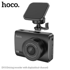 HOCO Driving recorder with display(dual-channel)