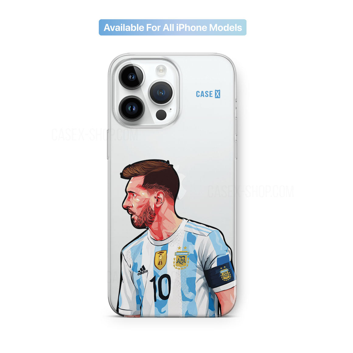 Funda iPhone X / XS - Messi Barcelona 10